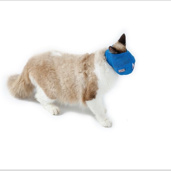 Anti Bite Muzzles Badetaske BLÅ L Blue L