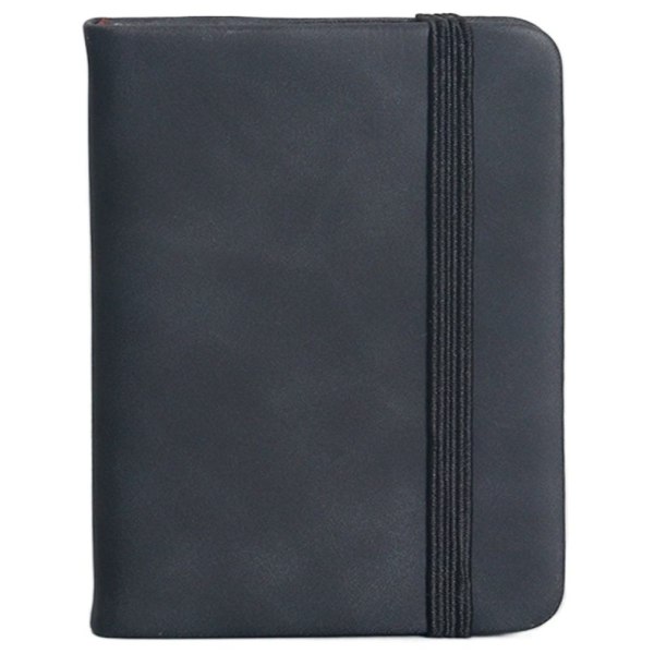 Notebook A7 Dagbok Fickbok SVART Black