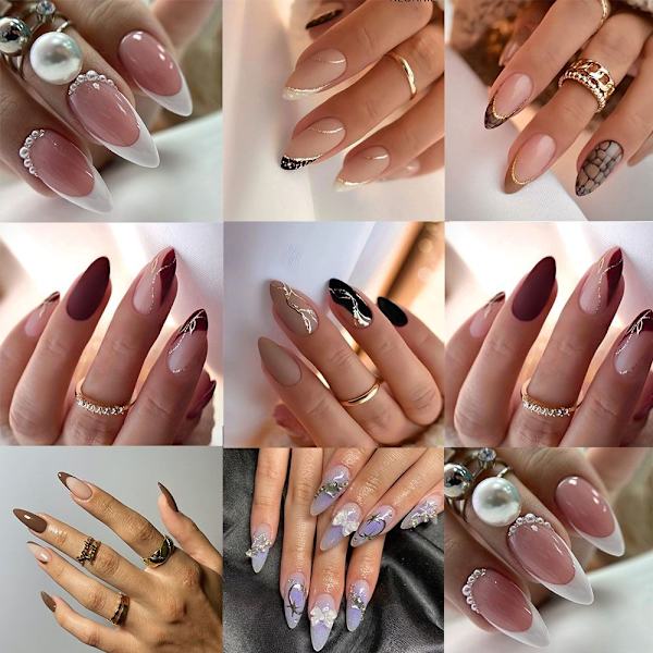 Falska naglar Fake Nials JP2826 JP2826 JP2826