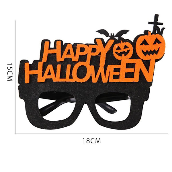 3/12 stk Halloween briller Morsomme gresskar briller G-3 STK G-3 STK G-3Pcs