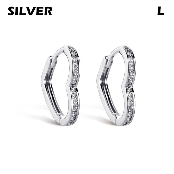 Örhängen 925 Sterling Silver SILVER L silver L
