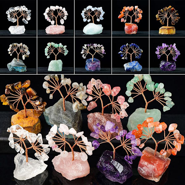 Crystal Money Tree Lucky Crystal Tree 3 3 3