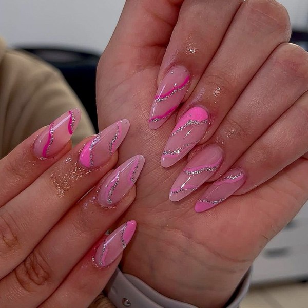 Almond Fake Nails Tekokynnet A1-04-10 A1-04-10 A1-04-10