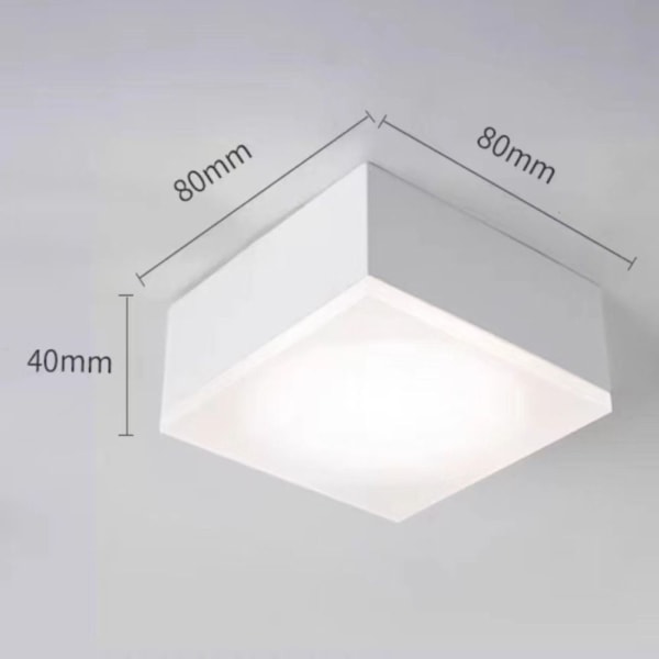 LED-taklys Vegglampe LARGE12W 12W Large12W