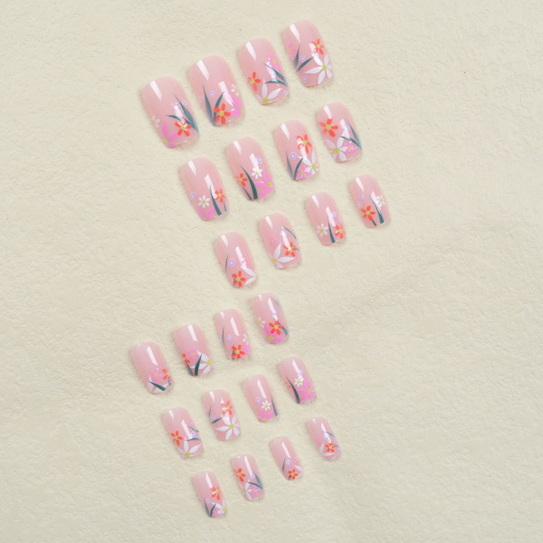 Franska Fake Nails False Nail SN054 SN054 SN054