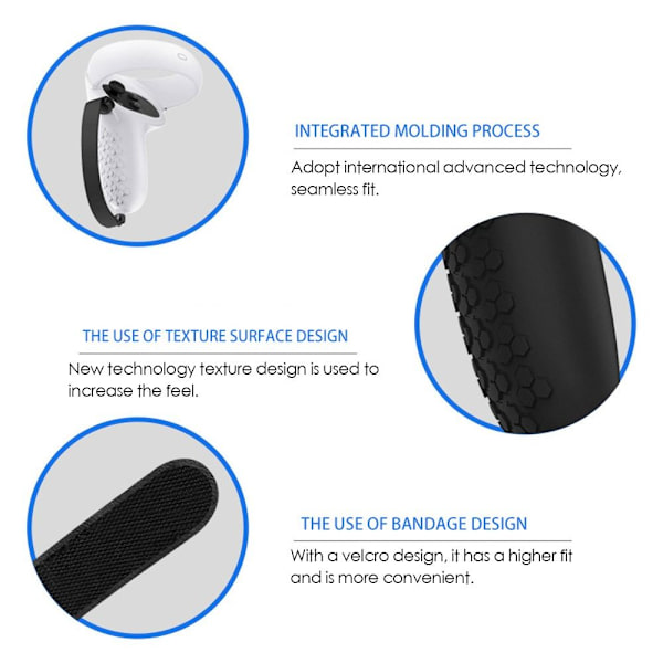 VR Controller Grip VR Grip Cover SORT black