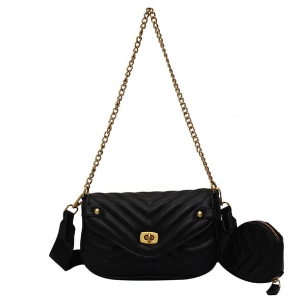 Tote tasker underarms håndtaske SORT black