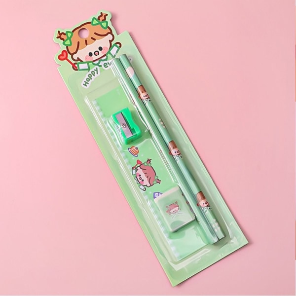 5 kpl set Pencil Box EE E