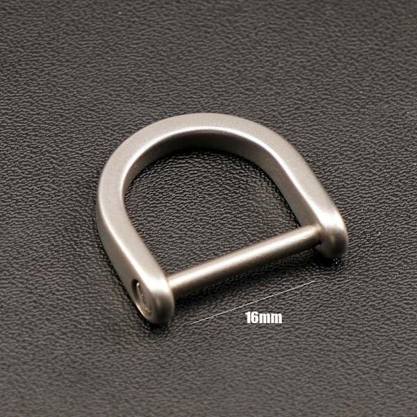 Spännen Karbinhake GRÅ 16MM Grey 16mm