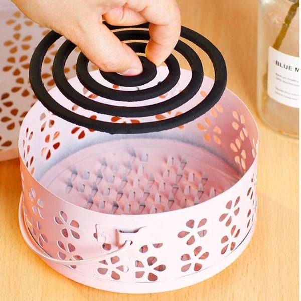 Røgelseholder Mosquito Coil Holder SORT Black