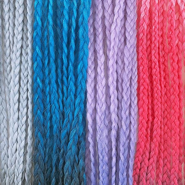 Twist Braid Hårrep Peruk Pannband 5 5 5
