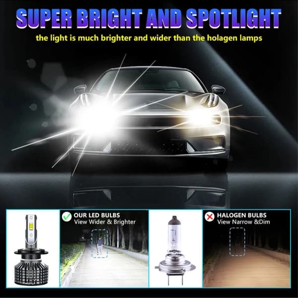 LED-lys Billykter H3 H3 H3