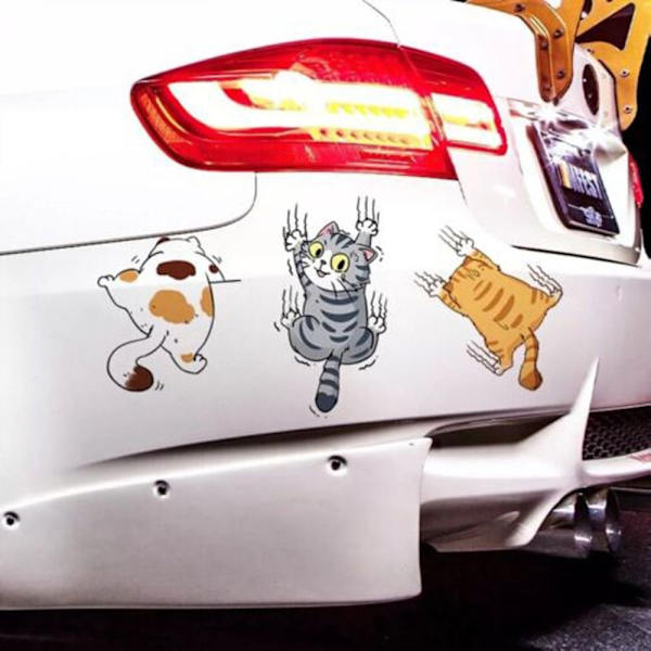 3kpl Cat-ajoneuvotarrat Cat-autotarra L L