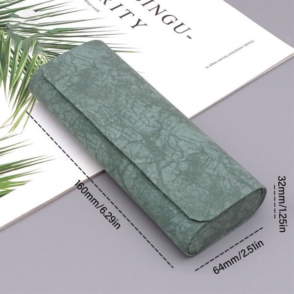 Glasögonlåda Glasögonfodral CASE green