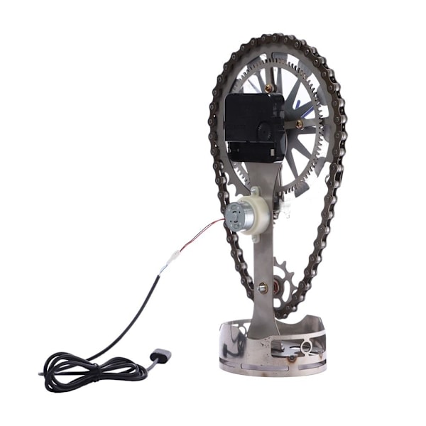 Chain Gear Clock Desktop Clock BLÅ A A Blue A-A