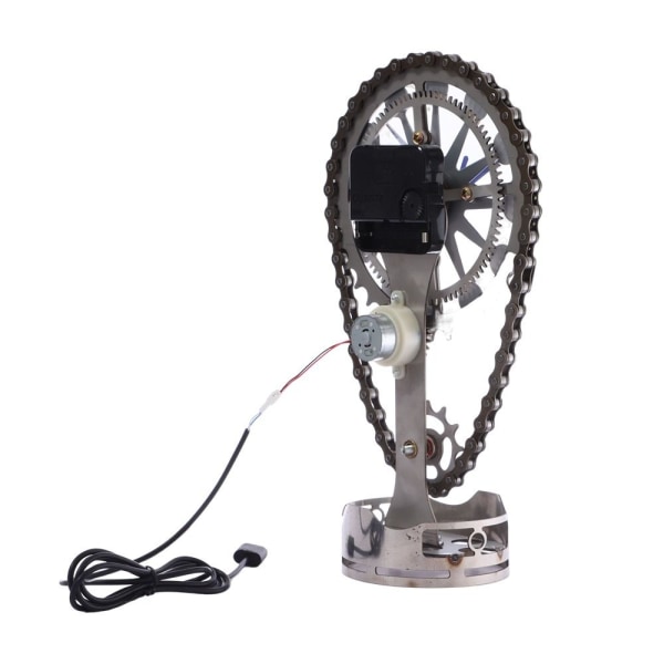 Chain Gear Clock Desktop Clock RØD A A Red A-A