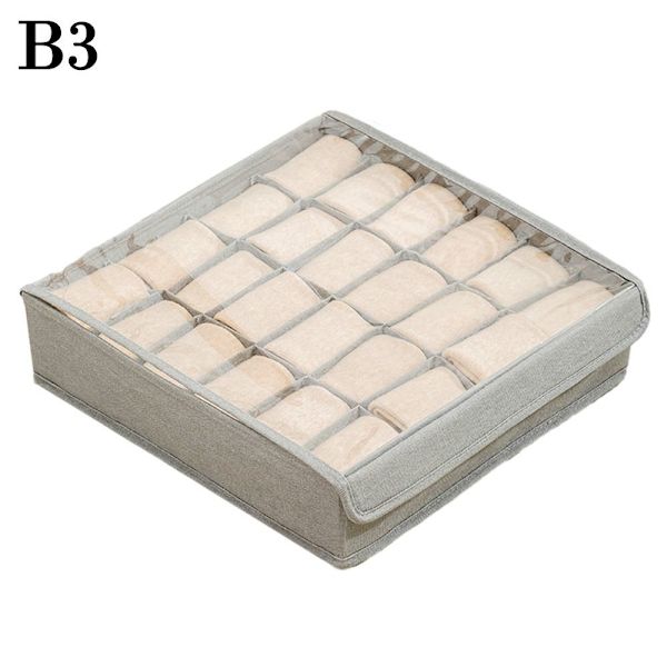 Opbevaringsbokse Strømpeboks B3 B3 B3