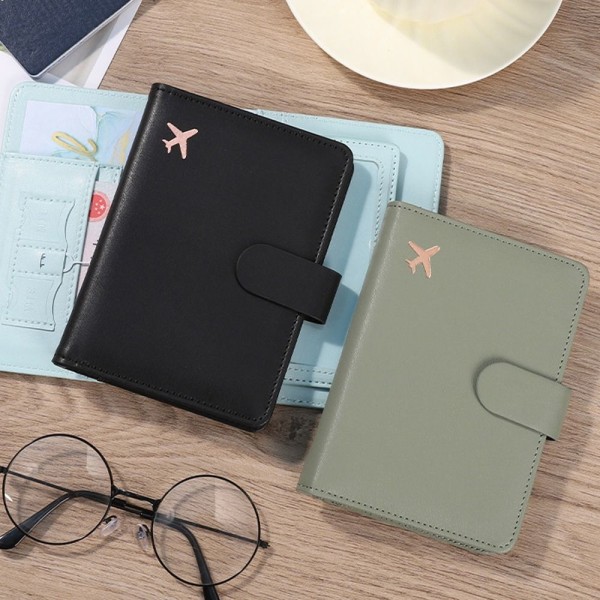 RFID Passport Cover Passport Clip GRØN green