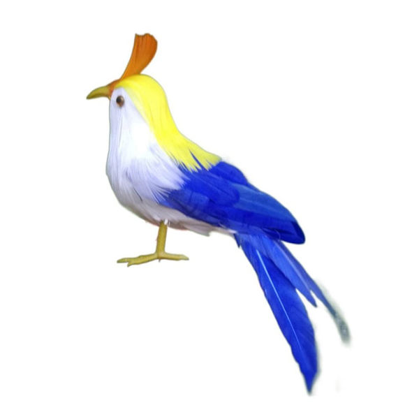 Faux Feather Bird Model Simulation Parrot 4 4 4