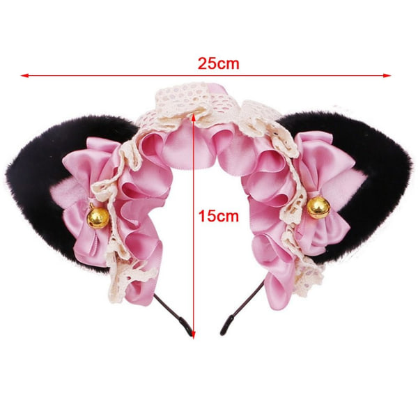 Cat Ear Pannebånd Cosplay Hodeplagg FARGE 6 FARGE 6 Color 6