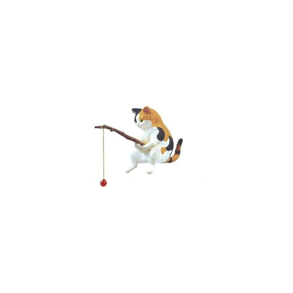Fiskekattprydnader Katter Fiskefigur 5 5 5