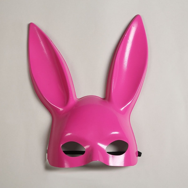 Bunny Mask Ansikte Lång RÖD red