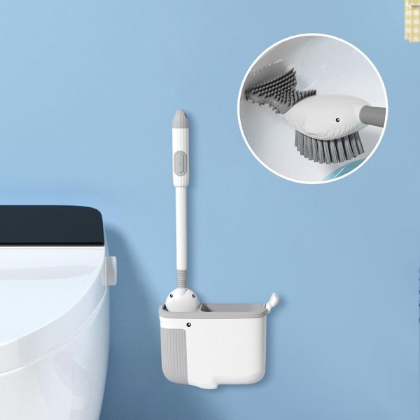 Toiletbørste Toiletskål Børstesæt HVID white