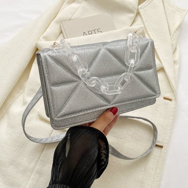 Skulderveske Crossobdy Bag SØLV silver