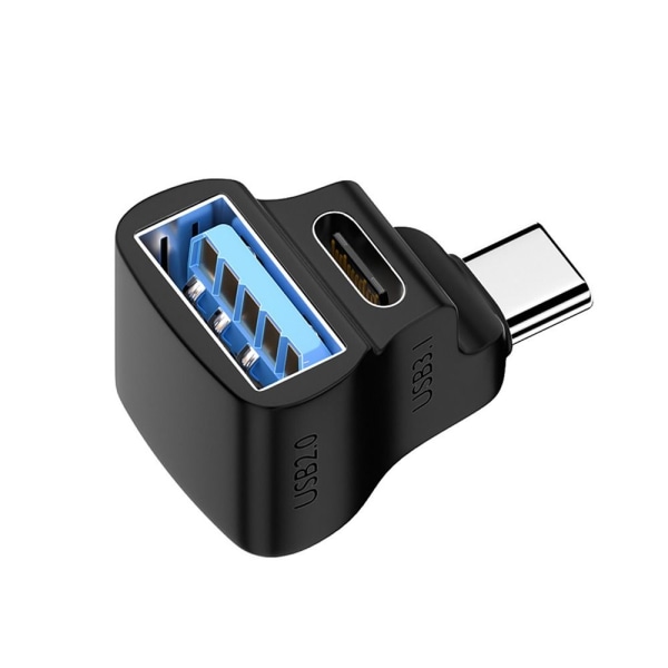 USB-C-muunnin OTG-sovitin USB-C 1C 1A USB-C 1C 1A USB-C to 1C 1A