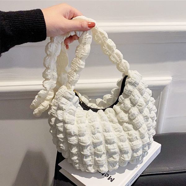 Crossbody Axelväskor Handväskor VIT white