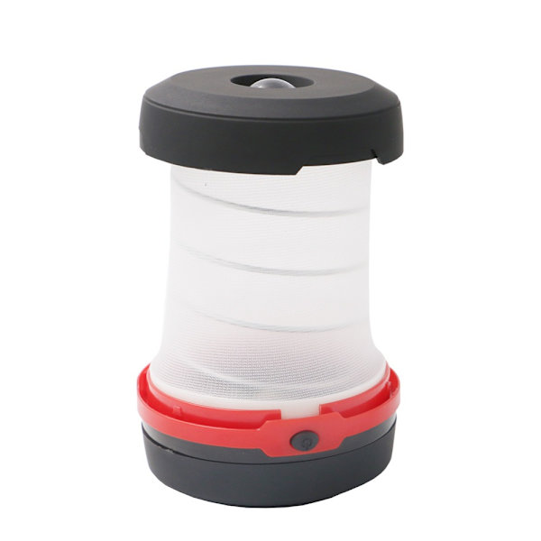 Pop-up LED Lyhty Camping Light PUNAINEN red
