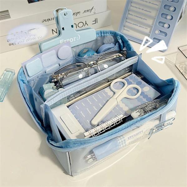 Case Skolfodral BLÅ blue