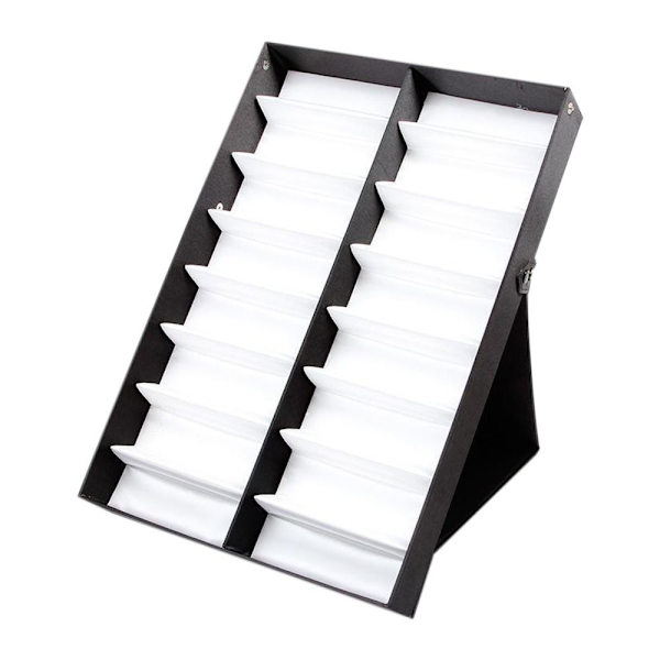 16 Slots Lasit Lokero Aurinkolasit Display Case Silmälasit