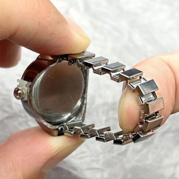 Finger Rings Klockor Ring Watch ROSE GULD Rose gold