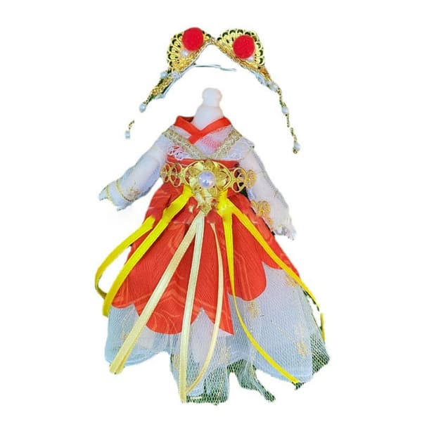 Dukkeklær Hanfu-klær 2 2 2