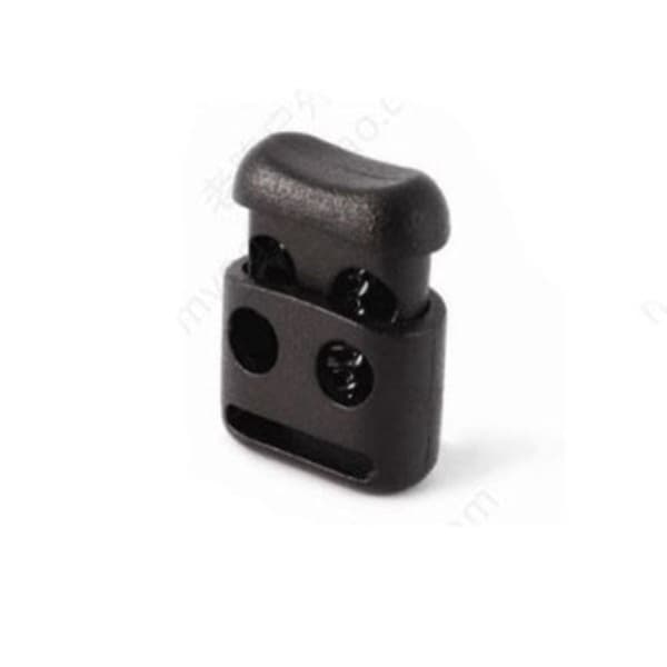 5 stk. Tactical Cord Lock Toggle Stopper SORT Black