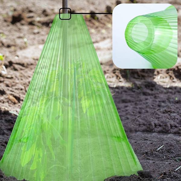 10 KPL kasvinsuojelun etanan kaulus LÄPINÄPÄVÄ LÄPINÄKYVÄ Transparent