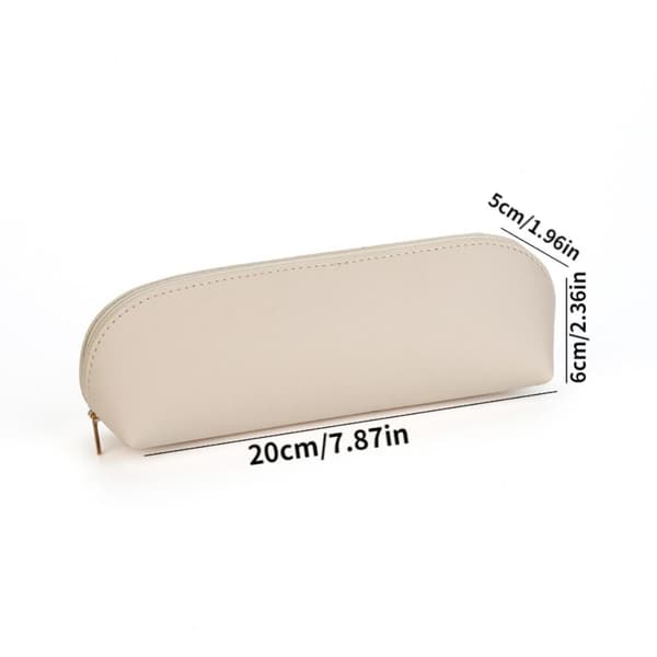 2 Stk Pencil Bag Pen Etui GRÅ Grey