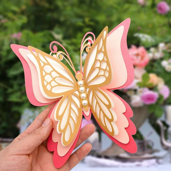 2kpl 3D Butterfly Tarrat Seinätarrat STYLE 9 STYLE 9 Style 9
