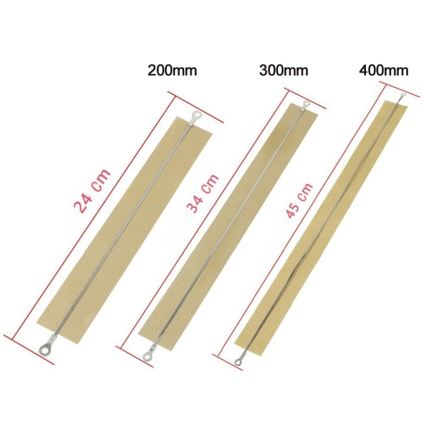 1/2st Värmelist Användbar Impulssealer 400MM 400mm