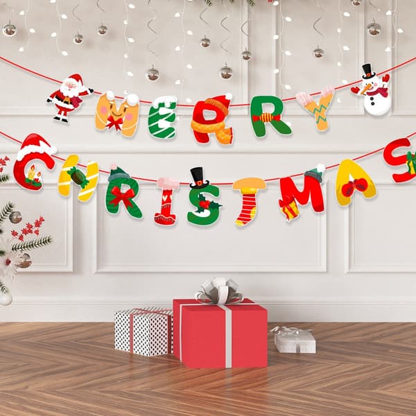 Julebanner Julemandsbanner 5 5 5