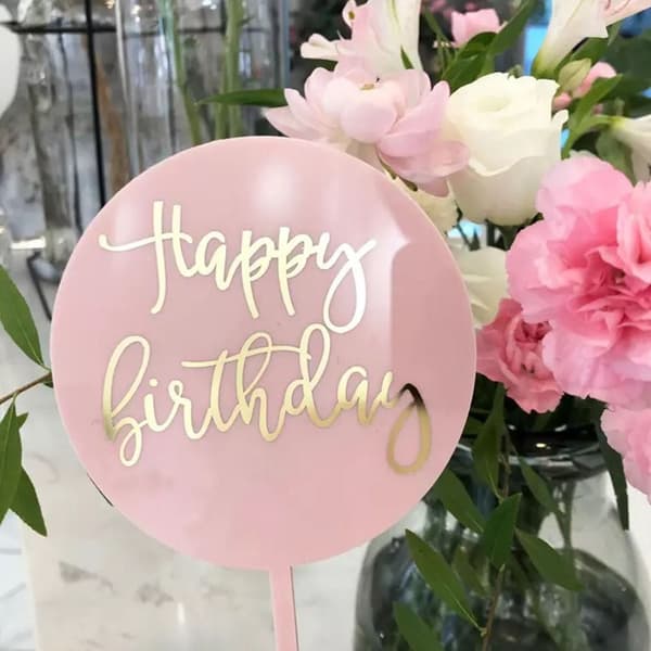 Cake Toppers Cupcake Toppers SORT Black