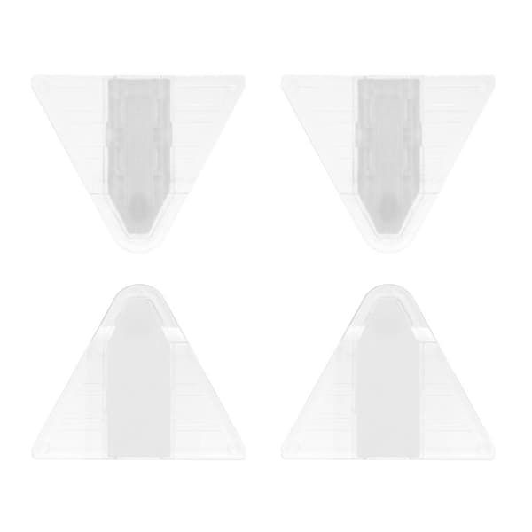 Skyvedørslås Vindulåser 4 STK 4 STK 4pcs