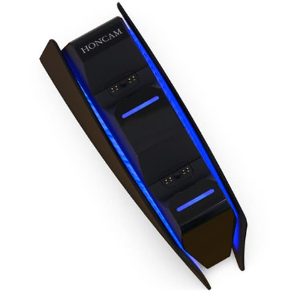 Dual Fast Charger Charging Dock Station MUSTA black
