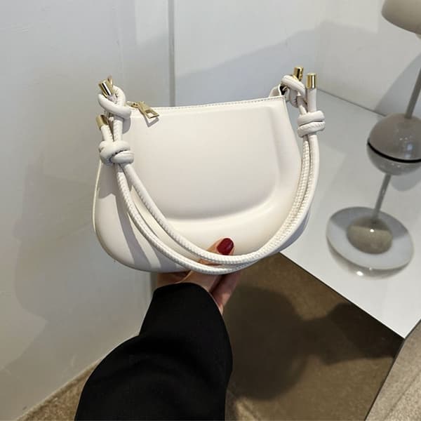 Axelväska Messenger Bag VIT white