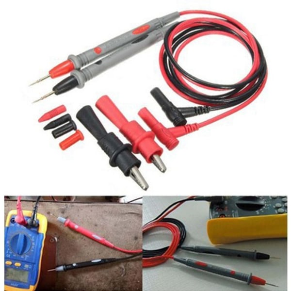 8st Multimeter testkablar Kit Multi Meter Clamp Tester Probe 8pcs