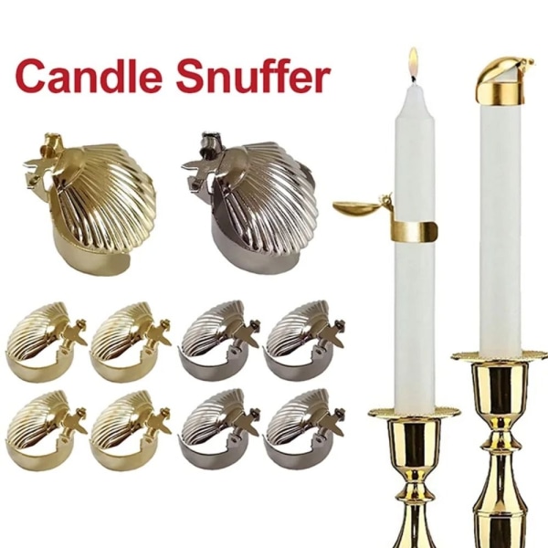 Candle Snuffer Ljussläckare GULD Gold