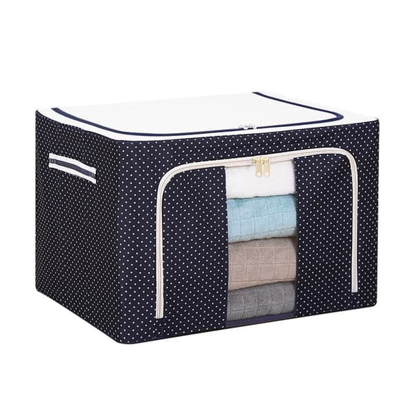 Oppbevaringsboks Quilt Baina Box BLÅ blue