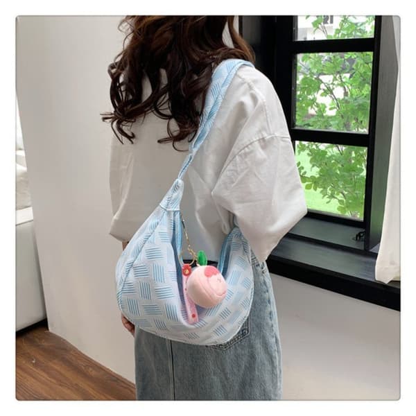 Dumpling Bag Axelväska BLÅ blue