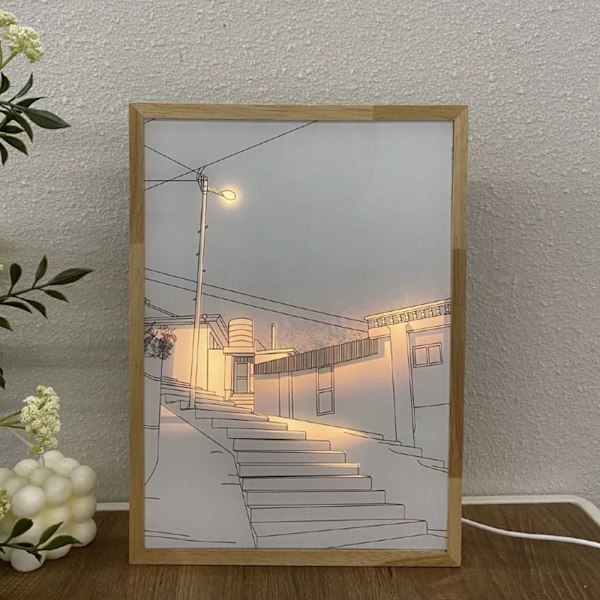 INS Deco Led lysmaling 23X17CM02 02 23x17cm02